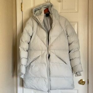 Women's Cream Puffer Jacket